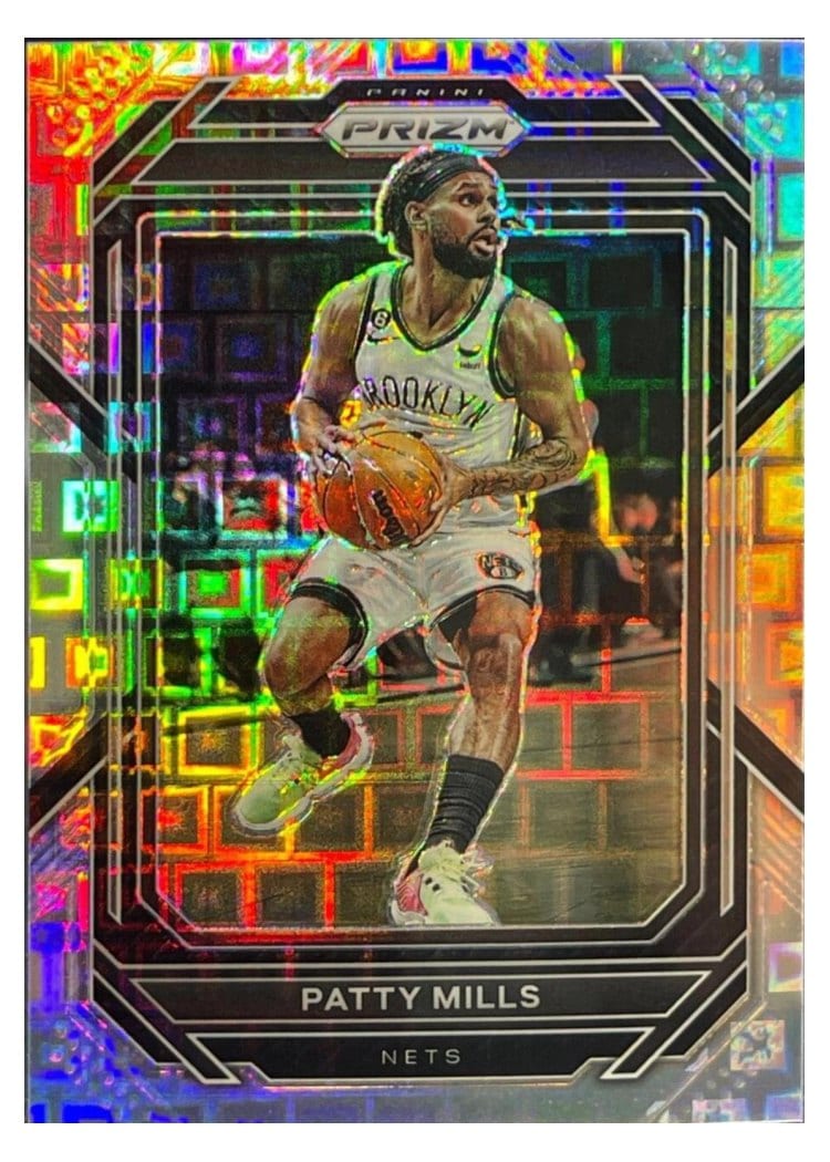 2022-23 Panini Prizm Base Set Patty Mills #18 card