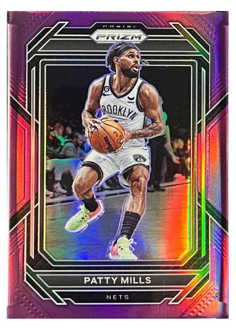 2022-23 Panini Prizm Base Set Patty Mills #18 card