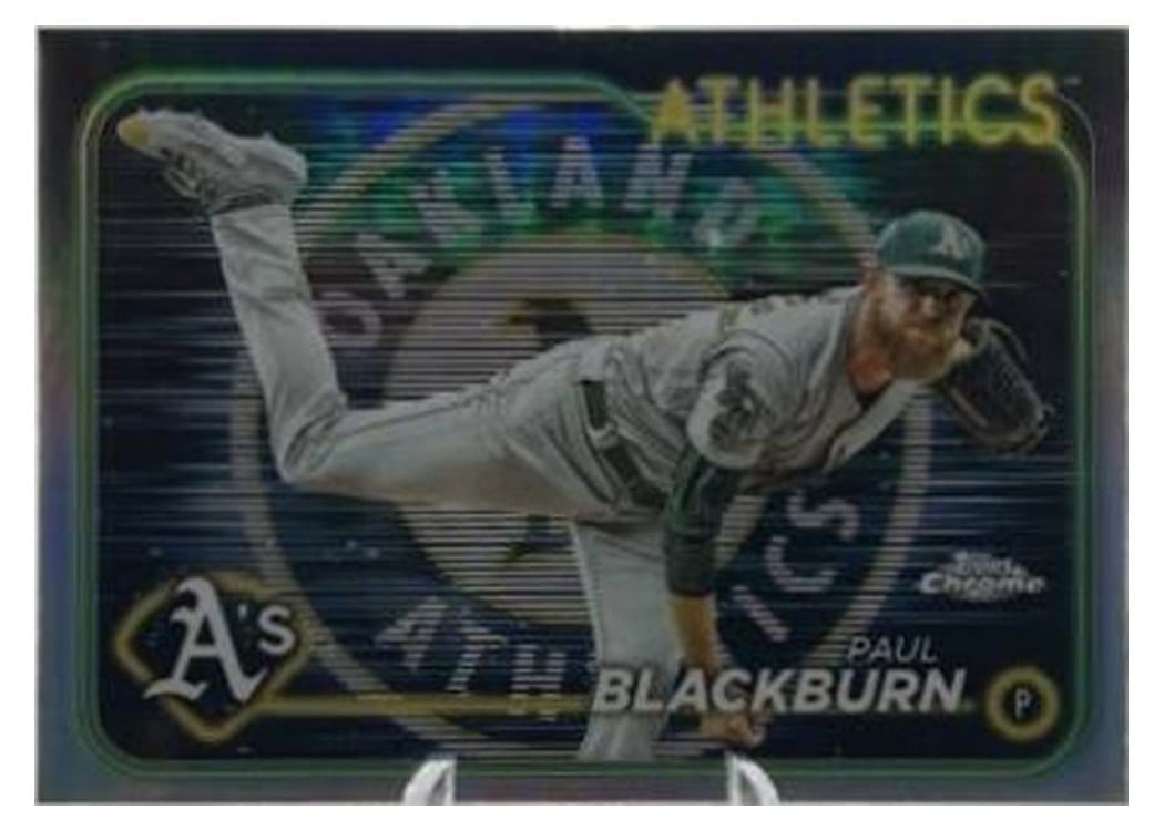 2024 Topps Chrome Base Set Paul Blackburn #43 card