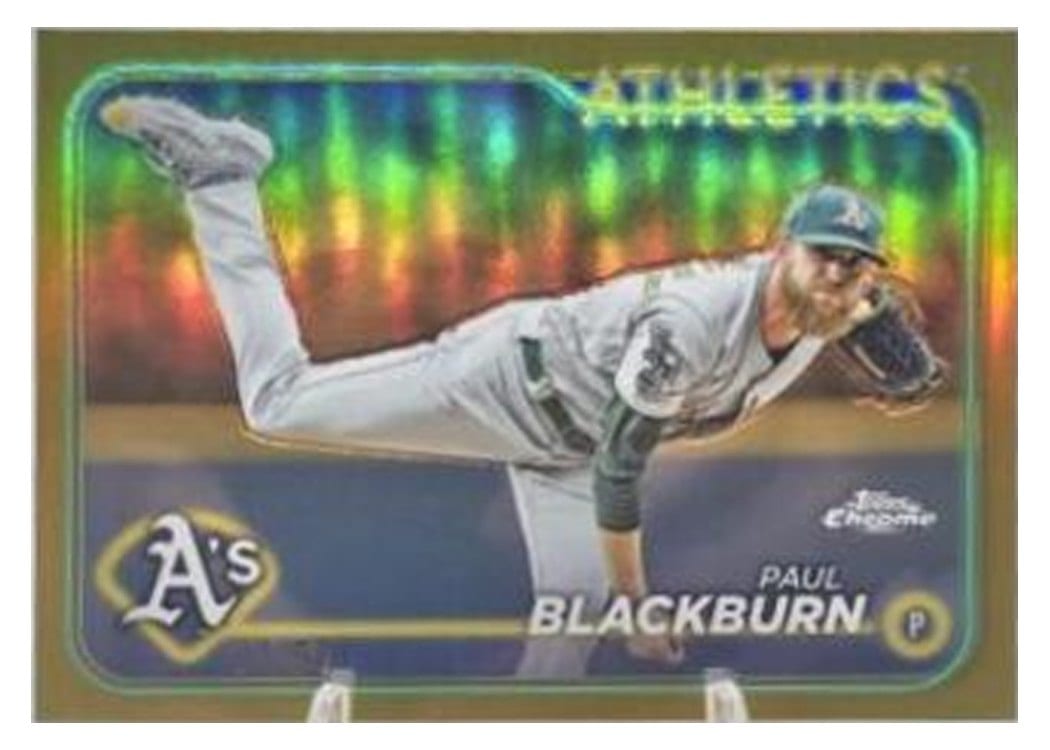 2024 Topps Chrome Base Set Paul Blackburn #43 card