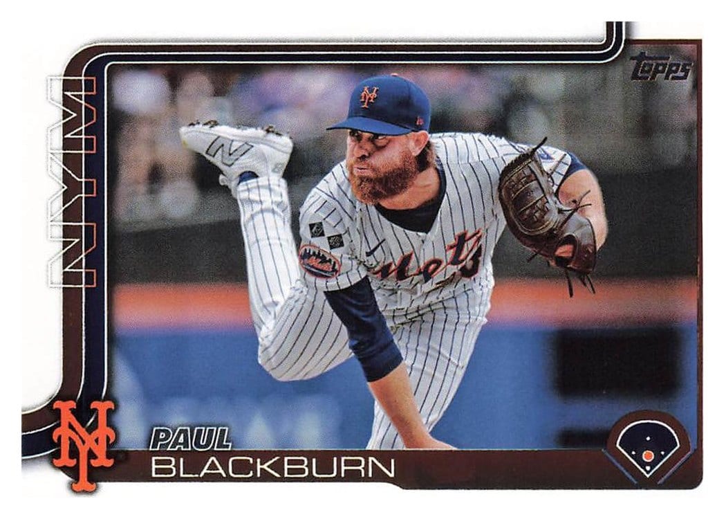2025 Topps Base Set Paul Blackburn #329 card