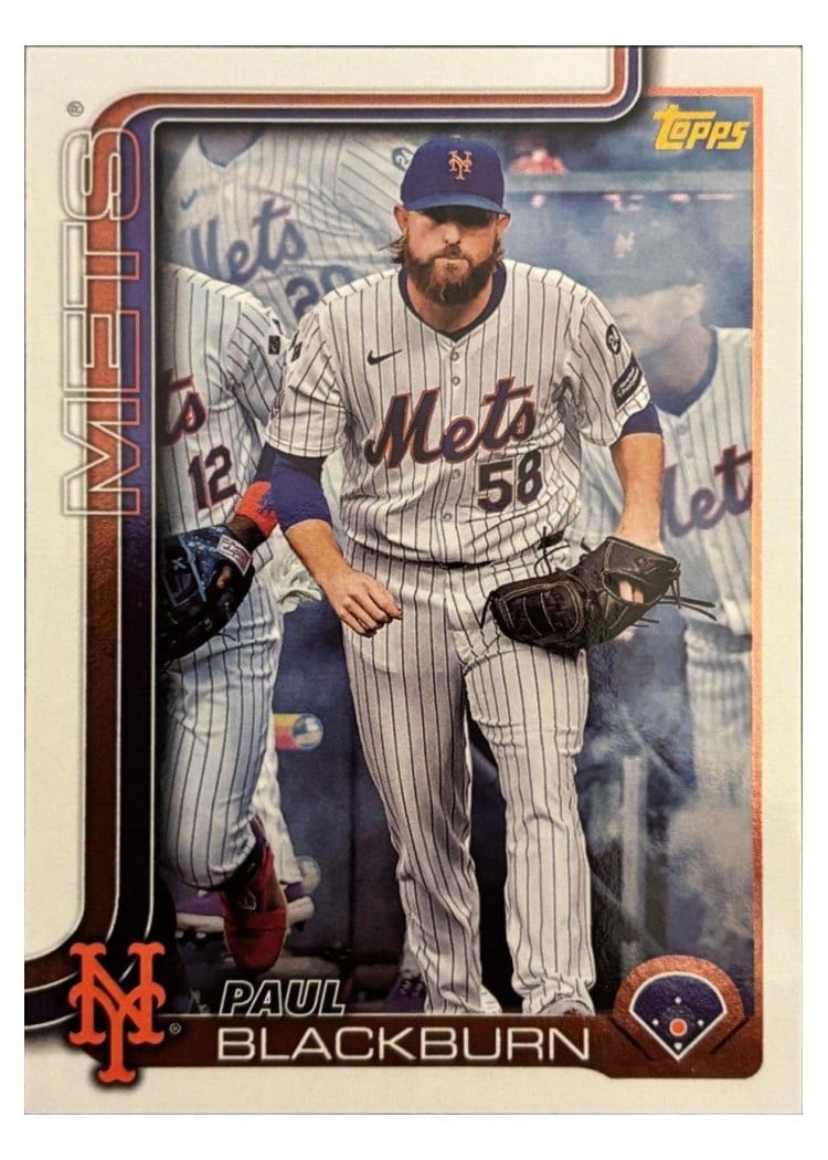 2025 Topps Base Set Paul Blackburn #329 card