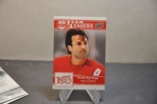 2025-26 Upper Deck Detroit Red Wings Centennial Team Leaders Paul Coffey #191 card