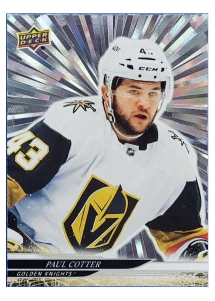 2024-25 Upper Deck Base Set Paul Cotter #186 card