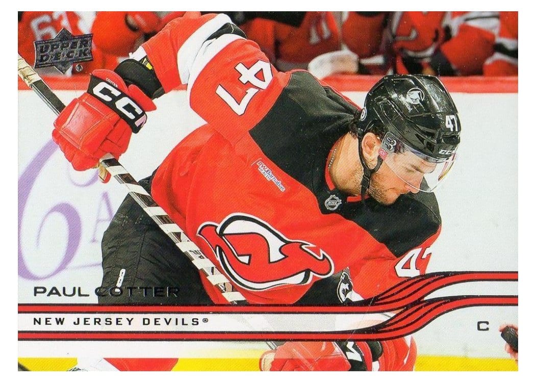 2025-26 Upper Deck Base Set Paul Cotter #102 card