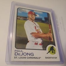 2022 Topps Heritage Mini Paul DeJong #220 card
