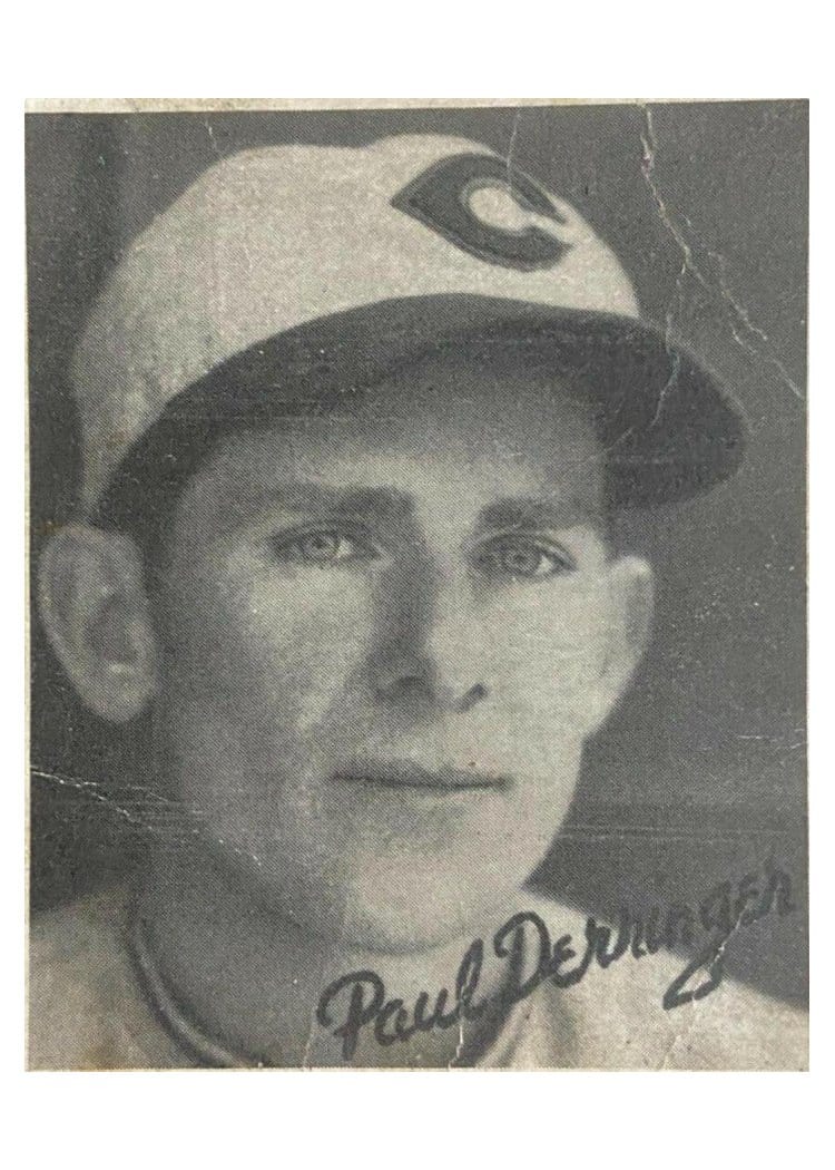 1936 Goudey Paul Derringer card