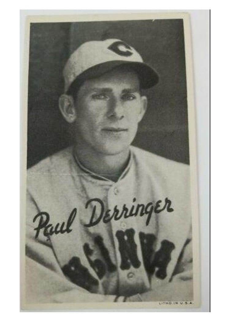 1936 Goudey Premiums Paul Derringer card