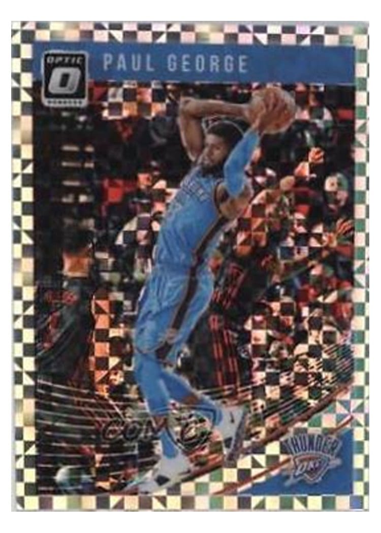 2018-19 Donruss Optic Base Set Paul George #117 card