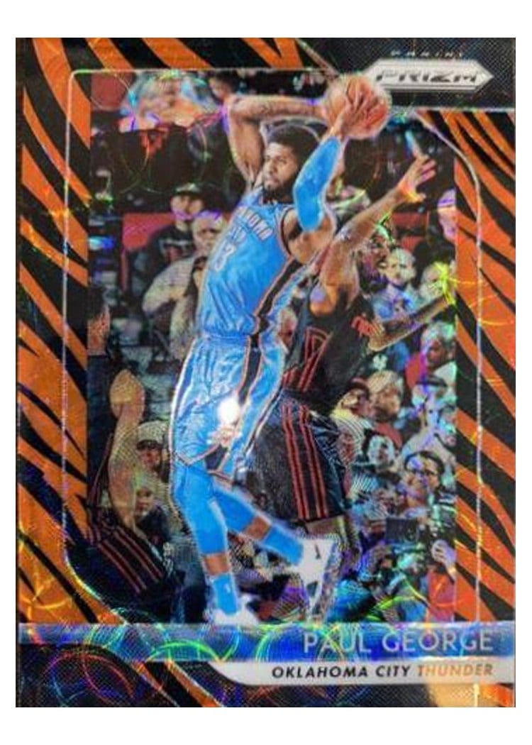 2018-19 Panini Prizm Base Set Paul George #49 card