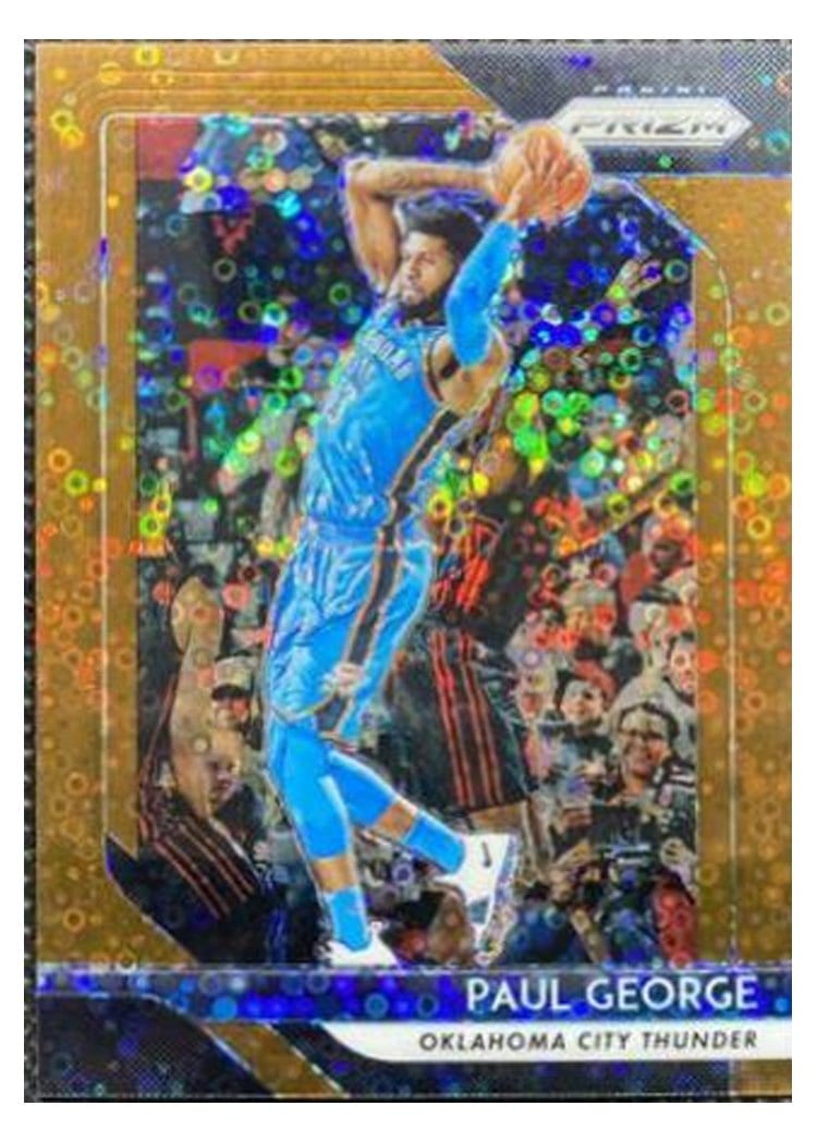 2018-19 Panini Prizm Base Set Paul George #49 card