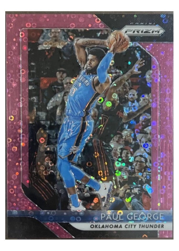2018-19 Panini Prizm Base Set Paul George #49 card