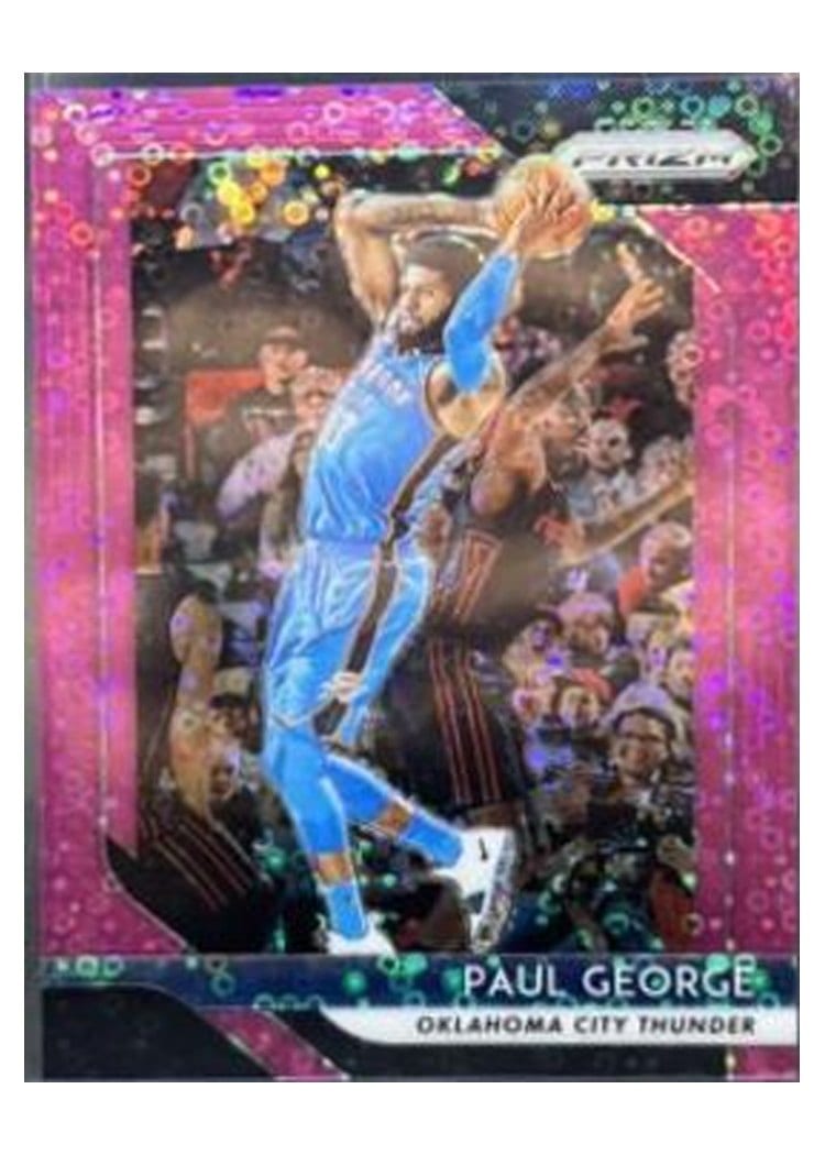 2018-19 Panini Prizm Base Set Paul George #49 card