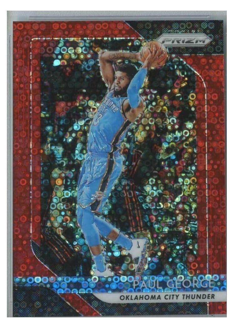 2018-19 Panini Prizm Base Set Paul George #49 card