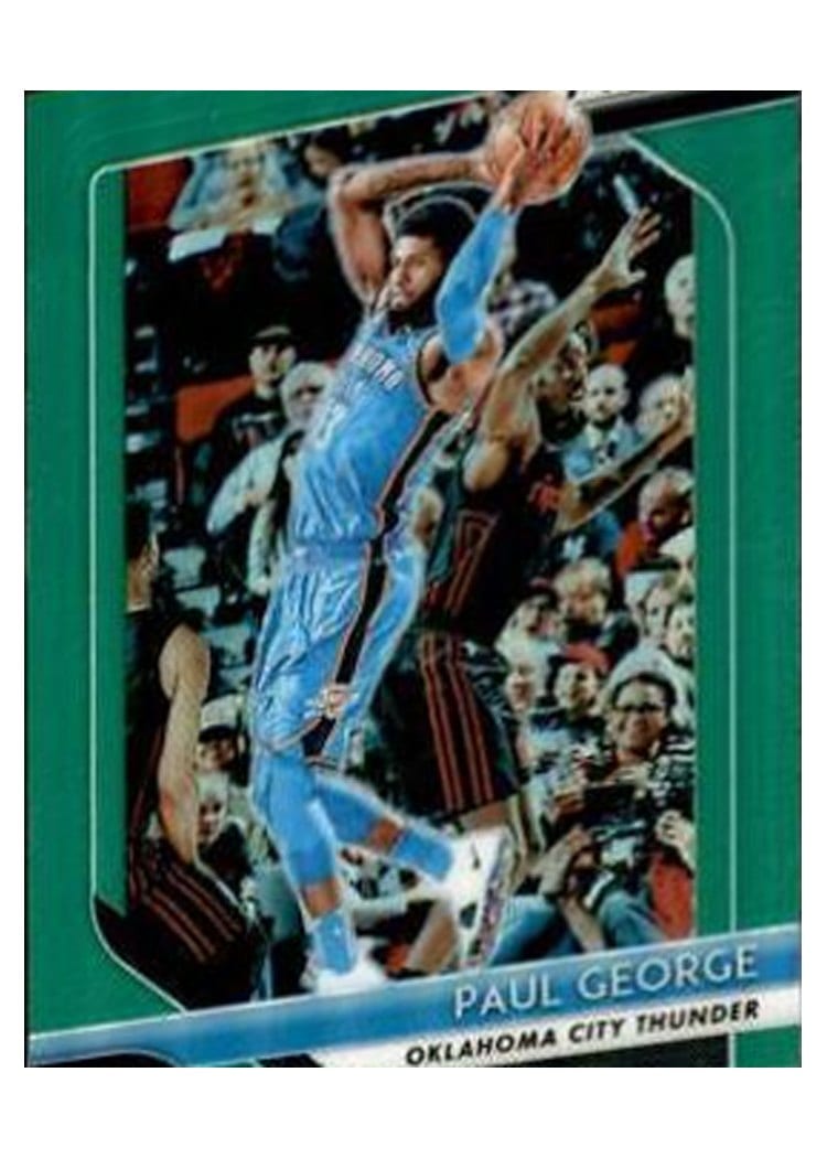 2018-19 Panini Prizm Base Set Paul George #49 card