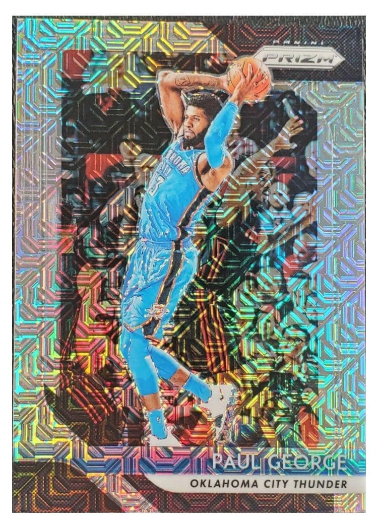 2018-19 Panini Prizm Base Set Paul George #49 card