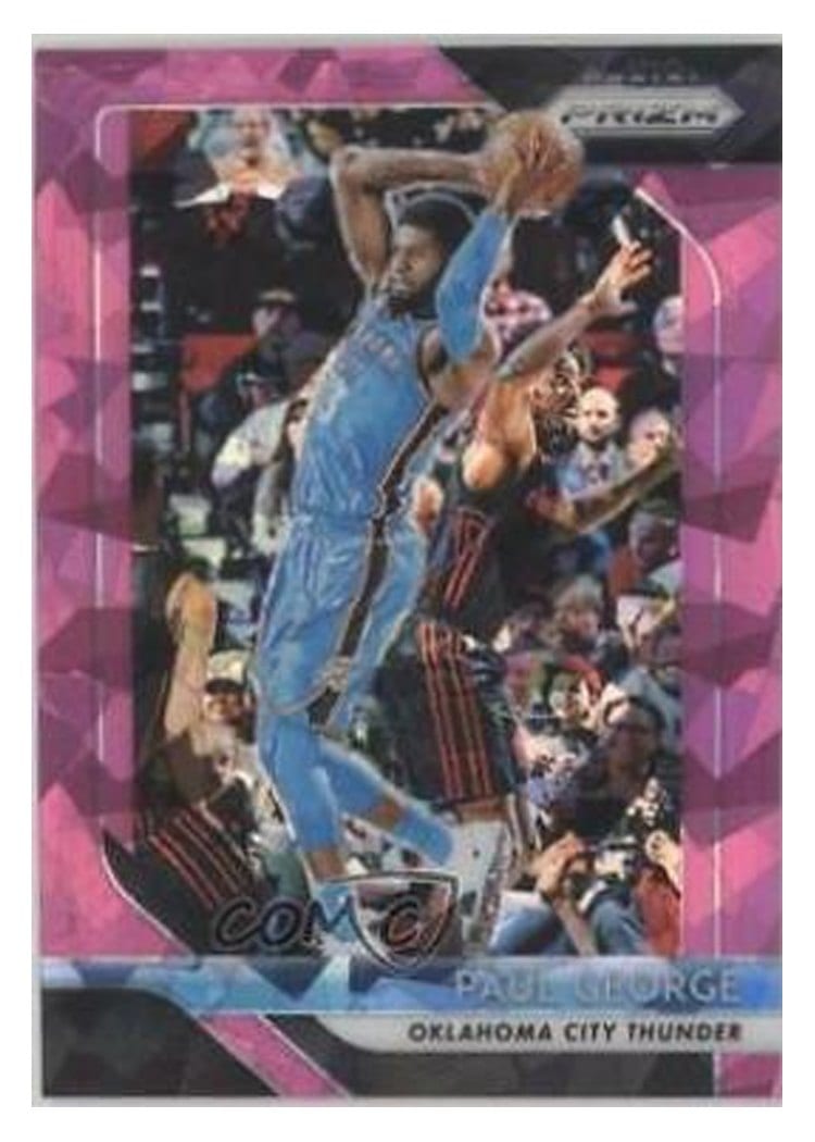2018-19 Panini Prizm Base Set Paul George #49 card
