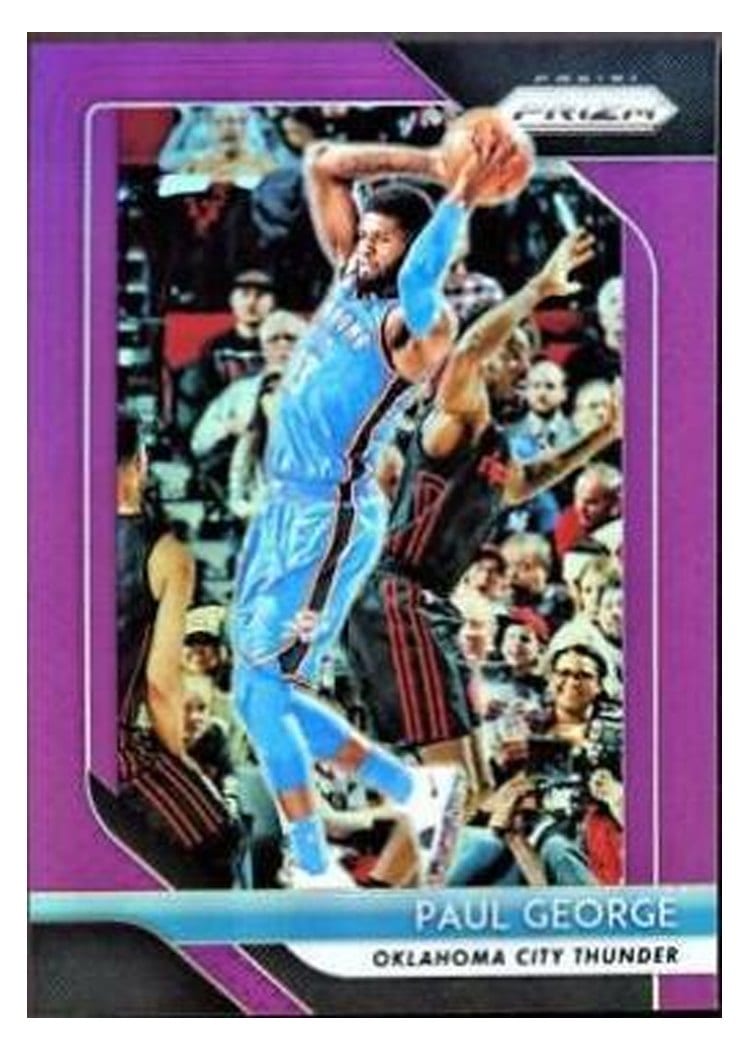 2018-19 Panini Prizm Base Set Paul George #49 card