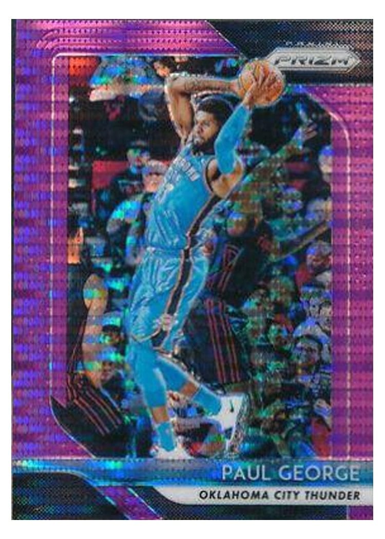 2018-19 Panini Prizm Base Set Paul George #49 card
