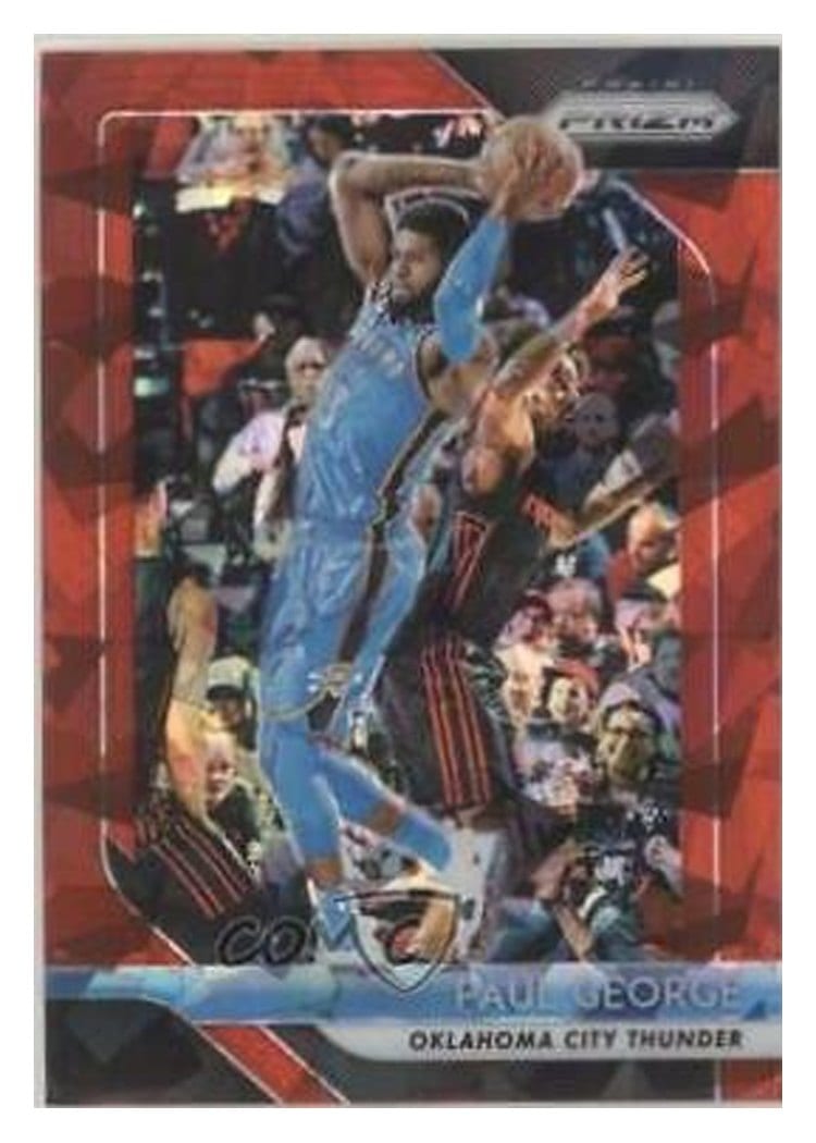 2018-19 Panini Prizm Base Set Paul George #49 card