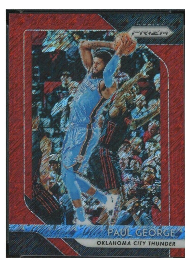 2018-19 Panini Prizm Base Set Paul George #49 card