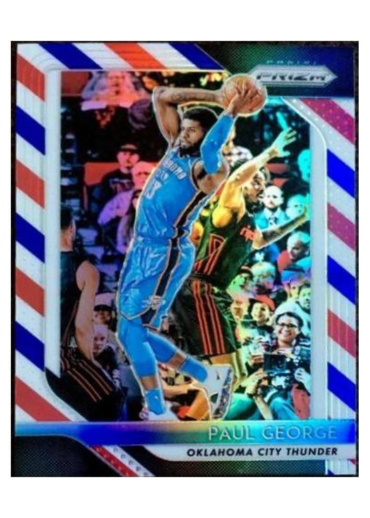2018-19 Panini Prizm Base Set Paul George #49 card