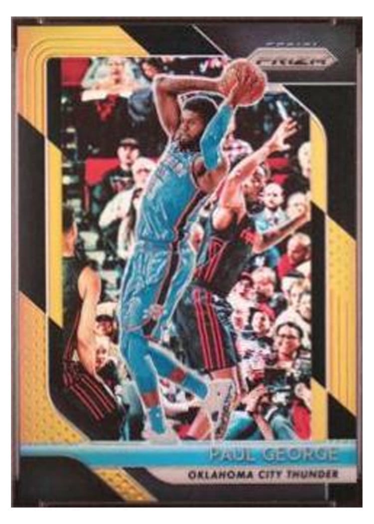 2018-19 Panini Prizm Base Set Paul George #49 card
