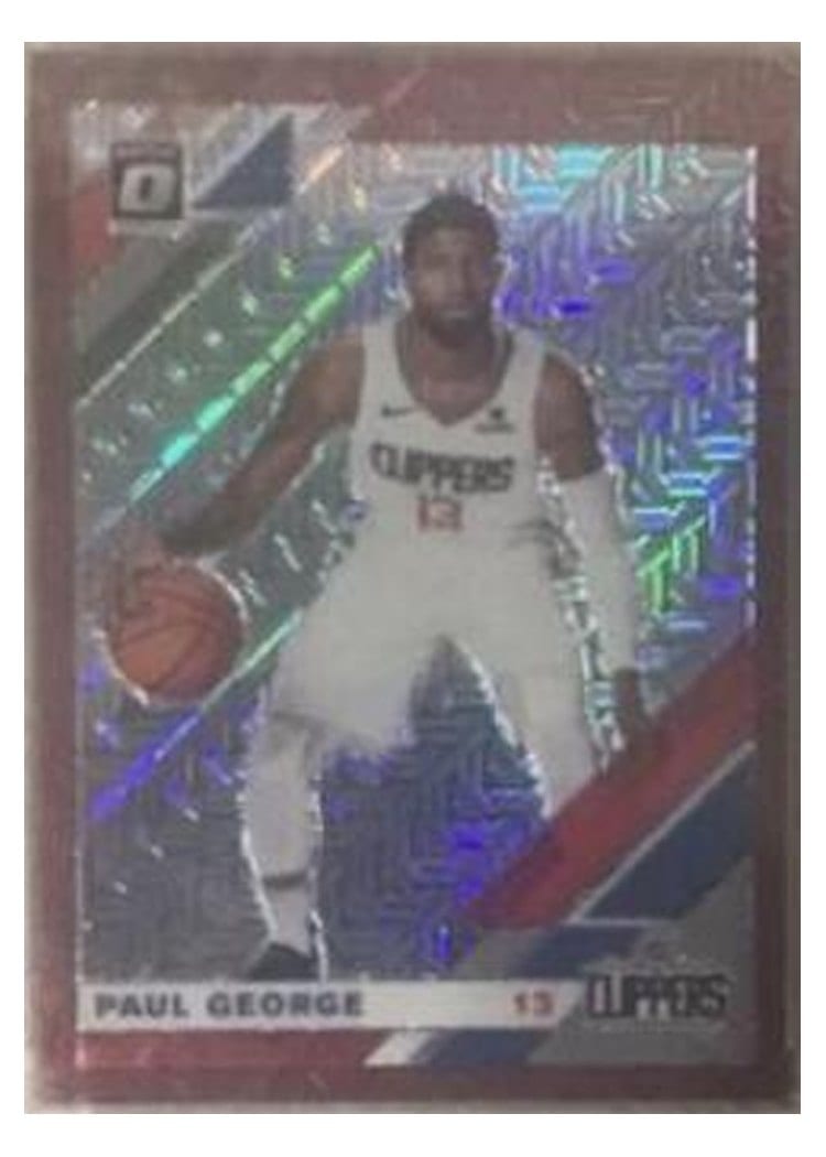 2019-20 Donruss Optic Base Set Paul George #20 card
