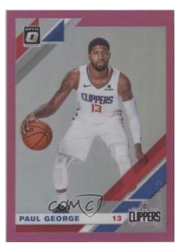 2019-20 Donruss Optic Base Set Paul George #20 card