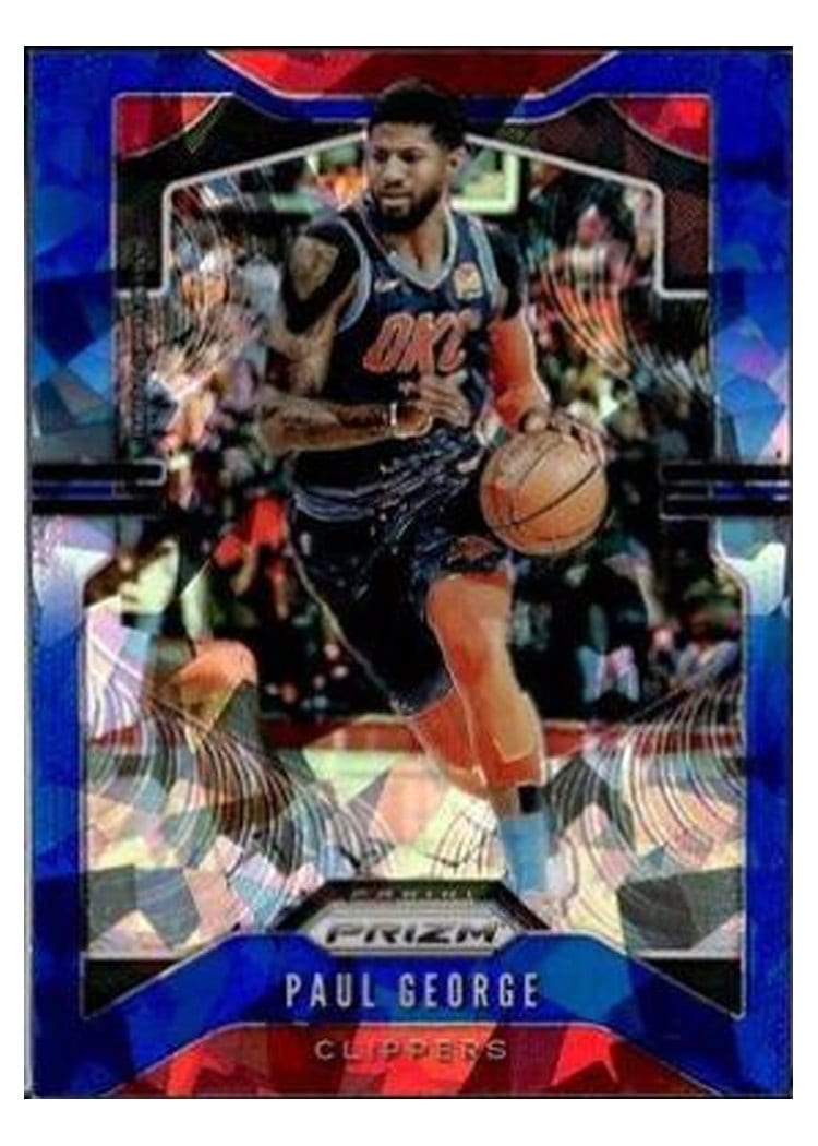 2019-20 Panini Prizm Base Set Paul George #185 card