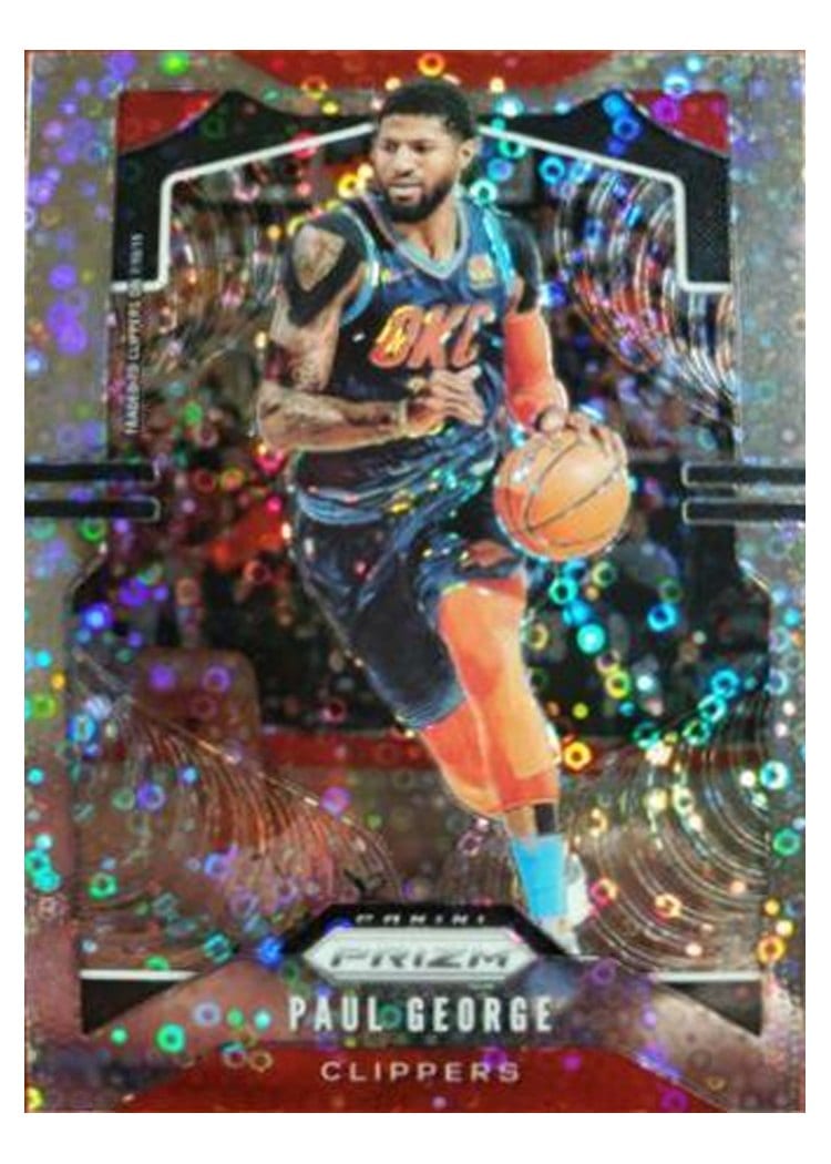 2019-20 Panini Prizm Base Set Paul George #185 card