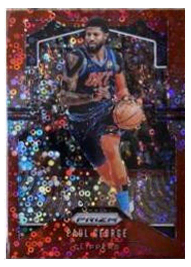 2019-20 Panini Prizm Base Set Paul George #185 card