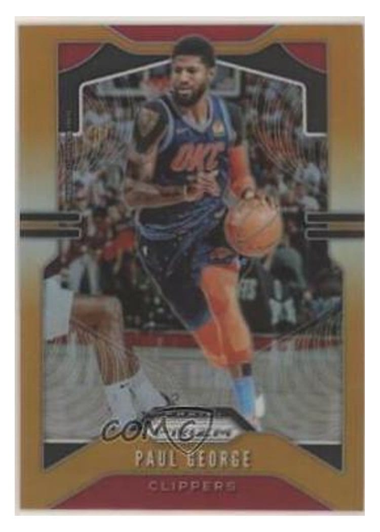 2019-20 Panini Prizm Base Set Paul George #185 card