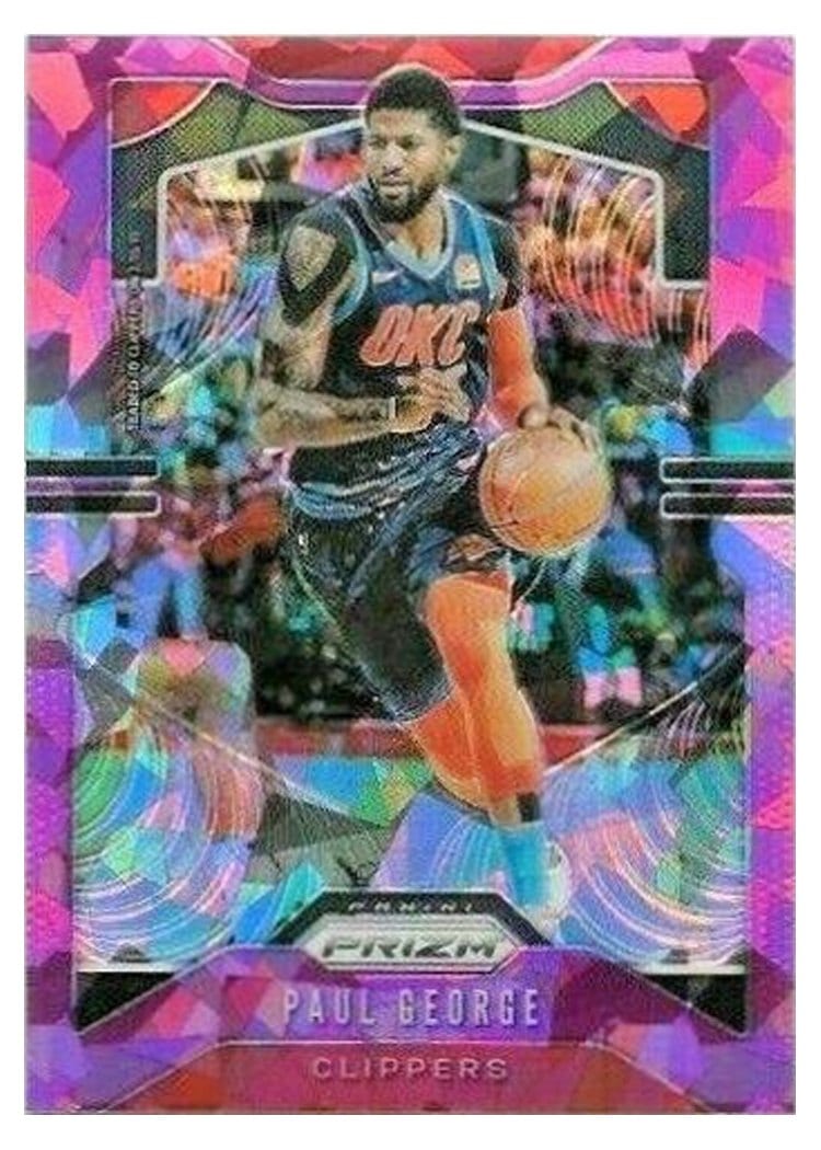 2019-20 Panini Prizm Base Set Paul George #185 card