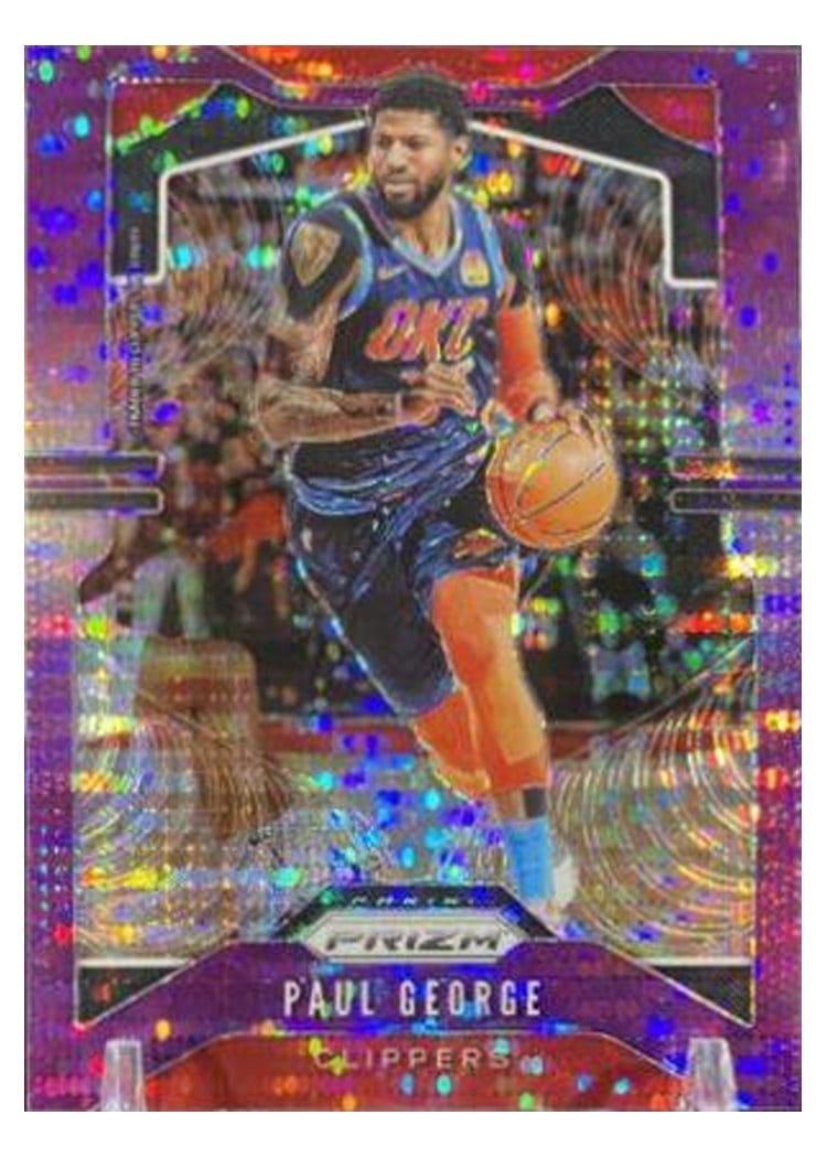 2019-20 Panini Prizm Base Set Paul George #185 card