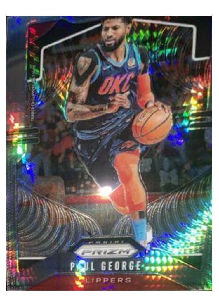 2019-20 Panini Prizm Base Set Paul George #185 card
