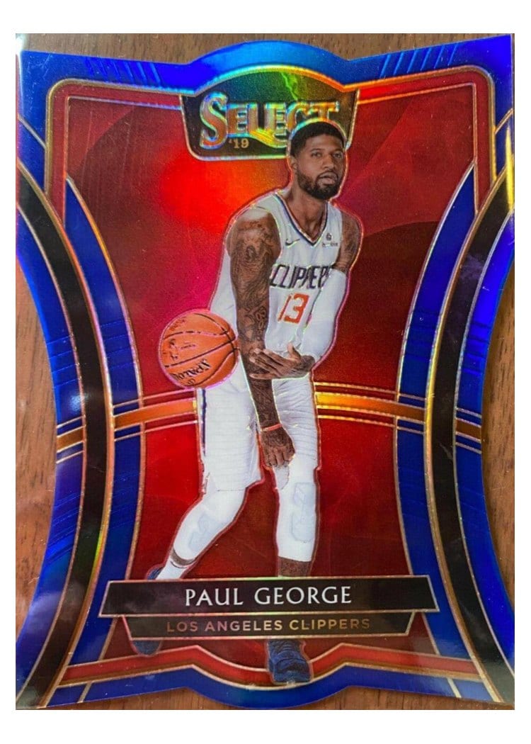2019-20 Panini Select Base Set Paul George #117 card