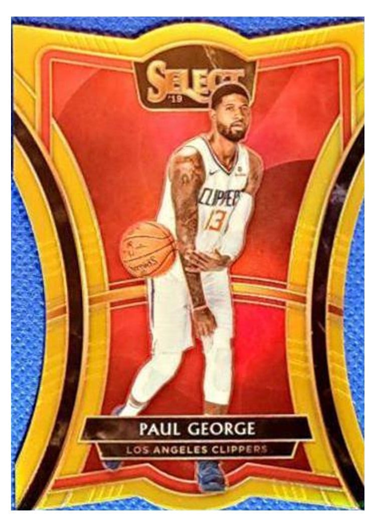2019-20 Panini Select Base Set Paul George #117 card