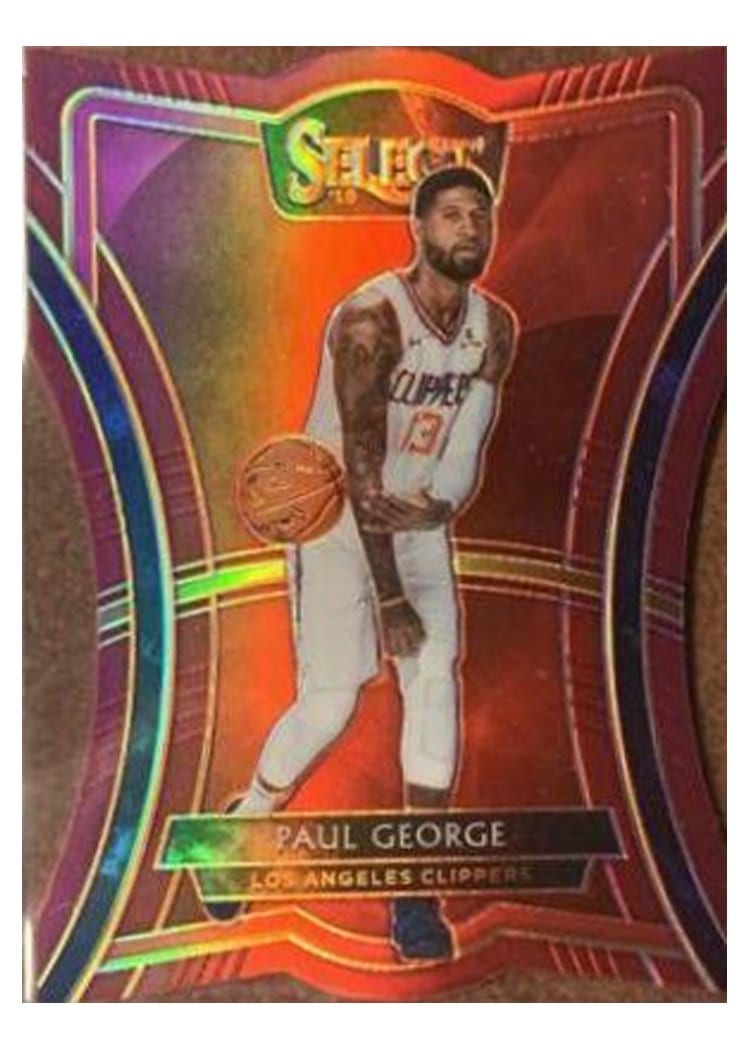 2019-20 Panini Select Base Set Paul George #117 card