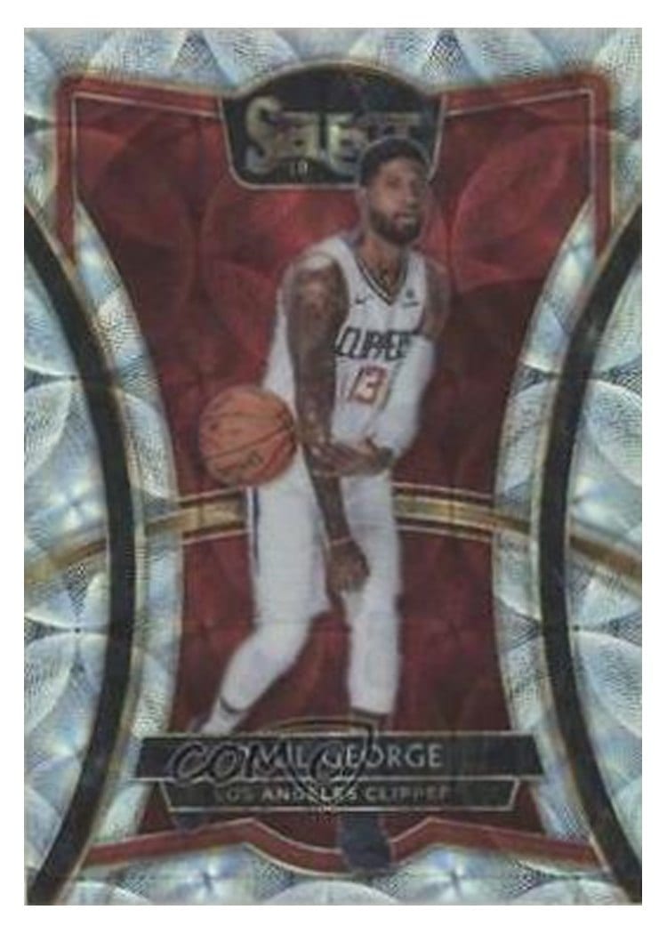 2019-20 Panini Select Base Set Paul George #117 card