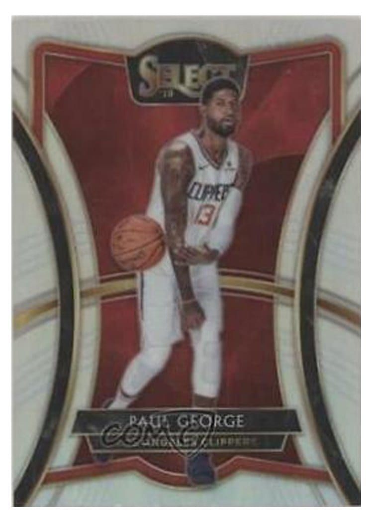 2019-20 Panini Select Base Set Paul George #117 card