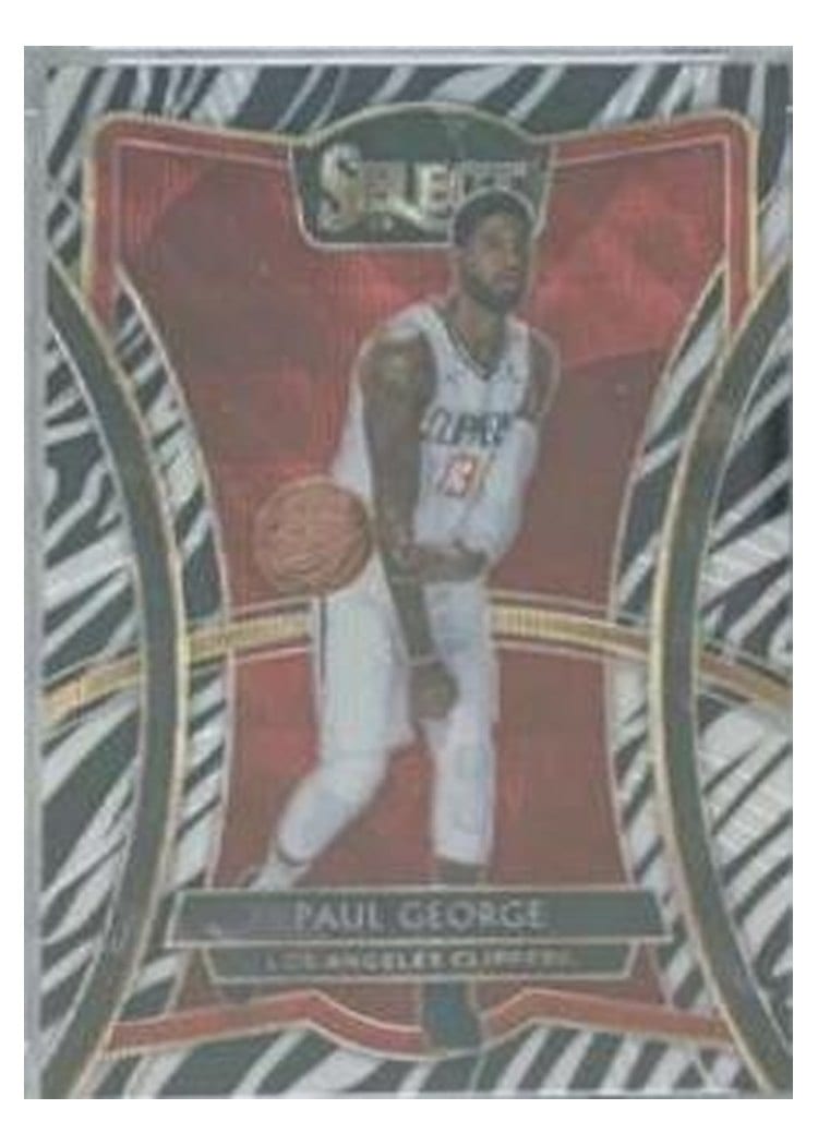 2019-20 Panini Select Base Set Paul George #117 card
