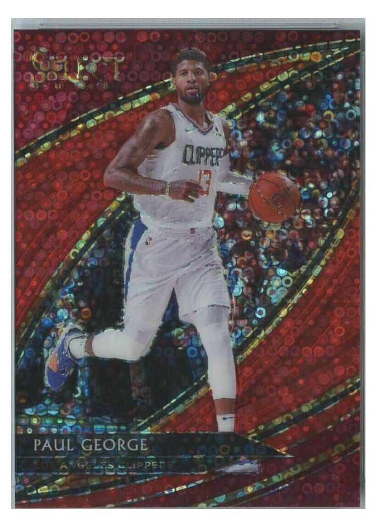 2019-20 Panini Select Base Set Paul George #205 card