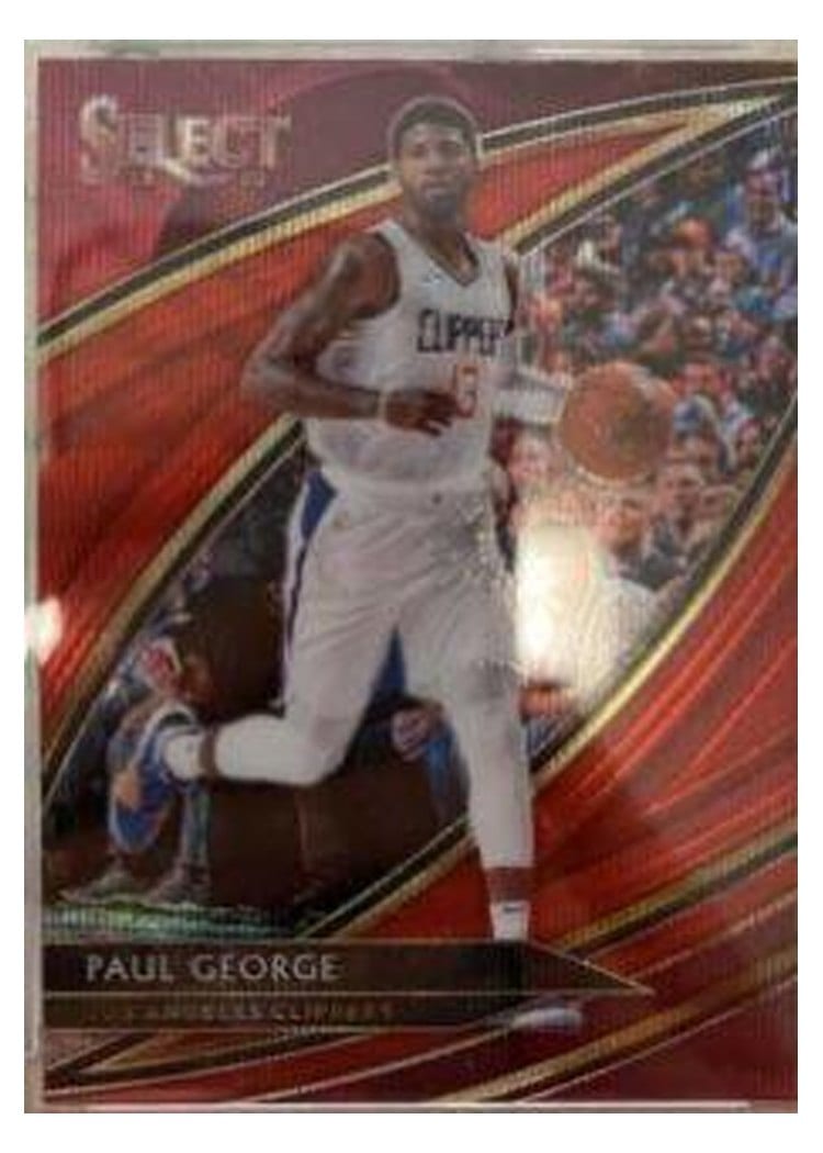 2019-20 Panini Select Base Set Paul George #205 card