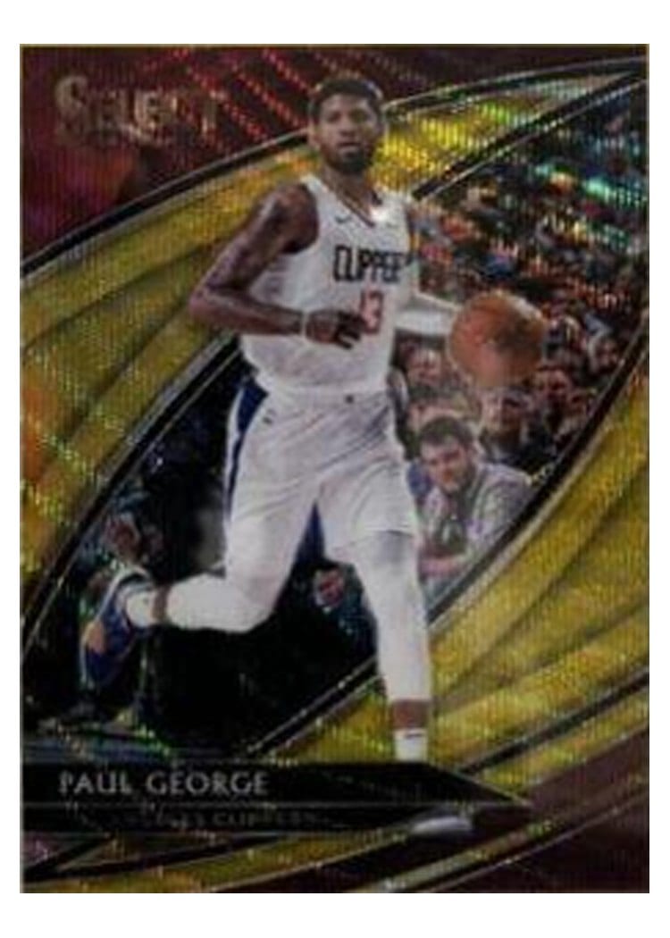 2019-20 Panini Select Base Set Paul George #205 card