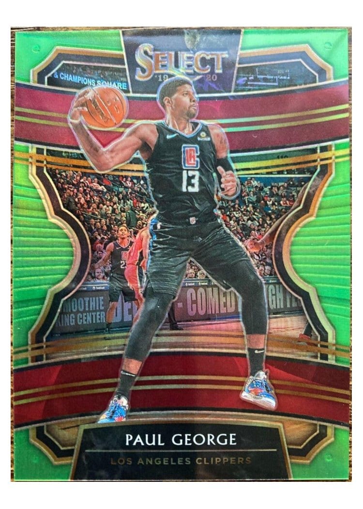 2019-20 Panini Select Base Set Paul George #99 card