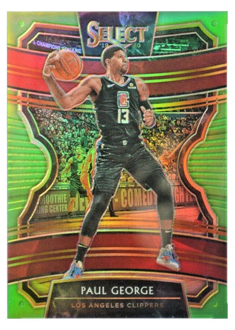 2019-20 Panini Select Base Set Paul George #99 card