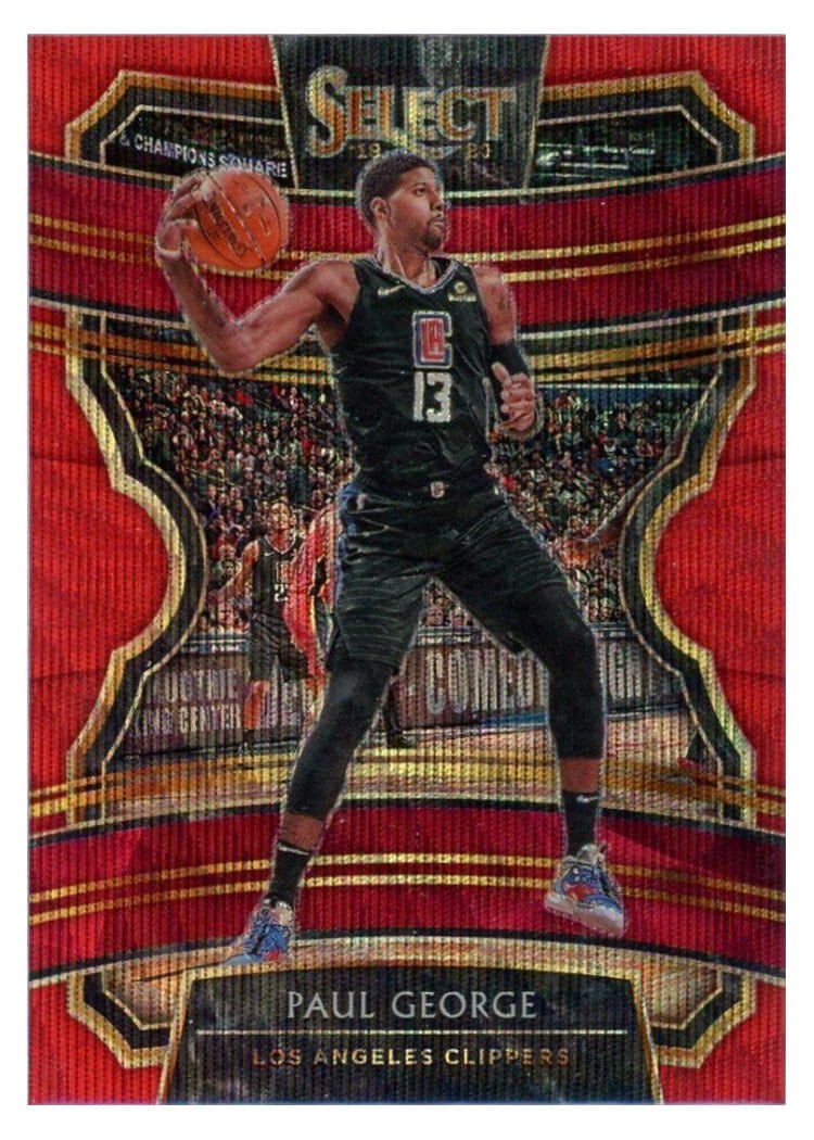 2019-20 Panini Select Base Set Paul George #99 card