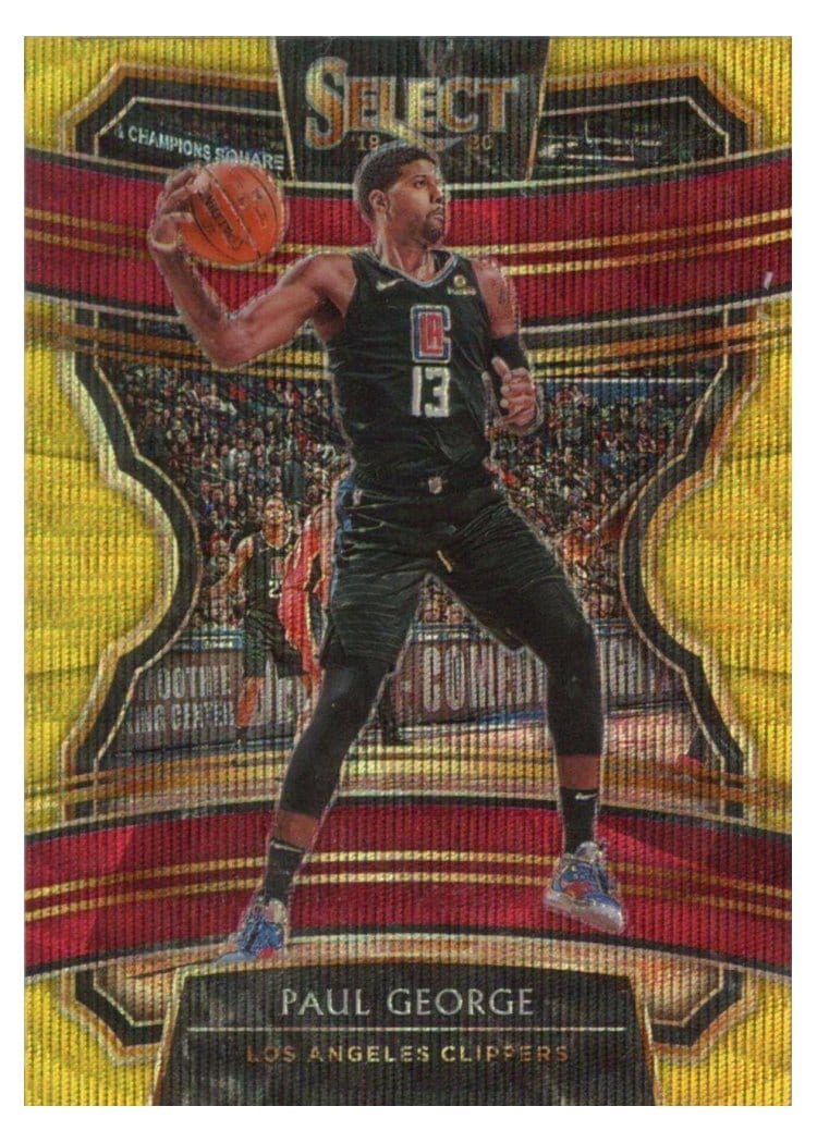 2019-20 Panini Select Base Set Paul George #99 card