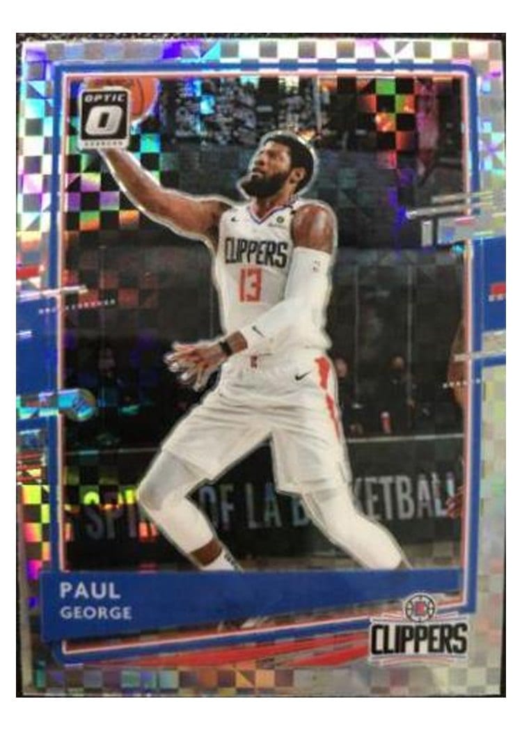 2020-21 Donruss Optic Base Set Paul George #3 card
